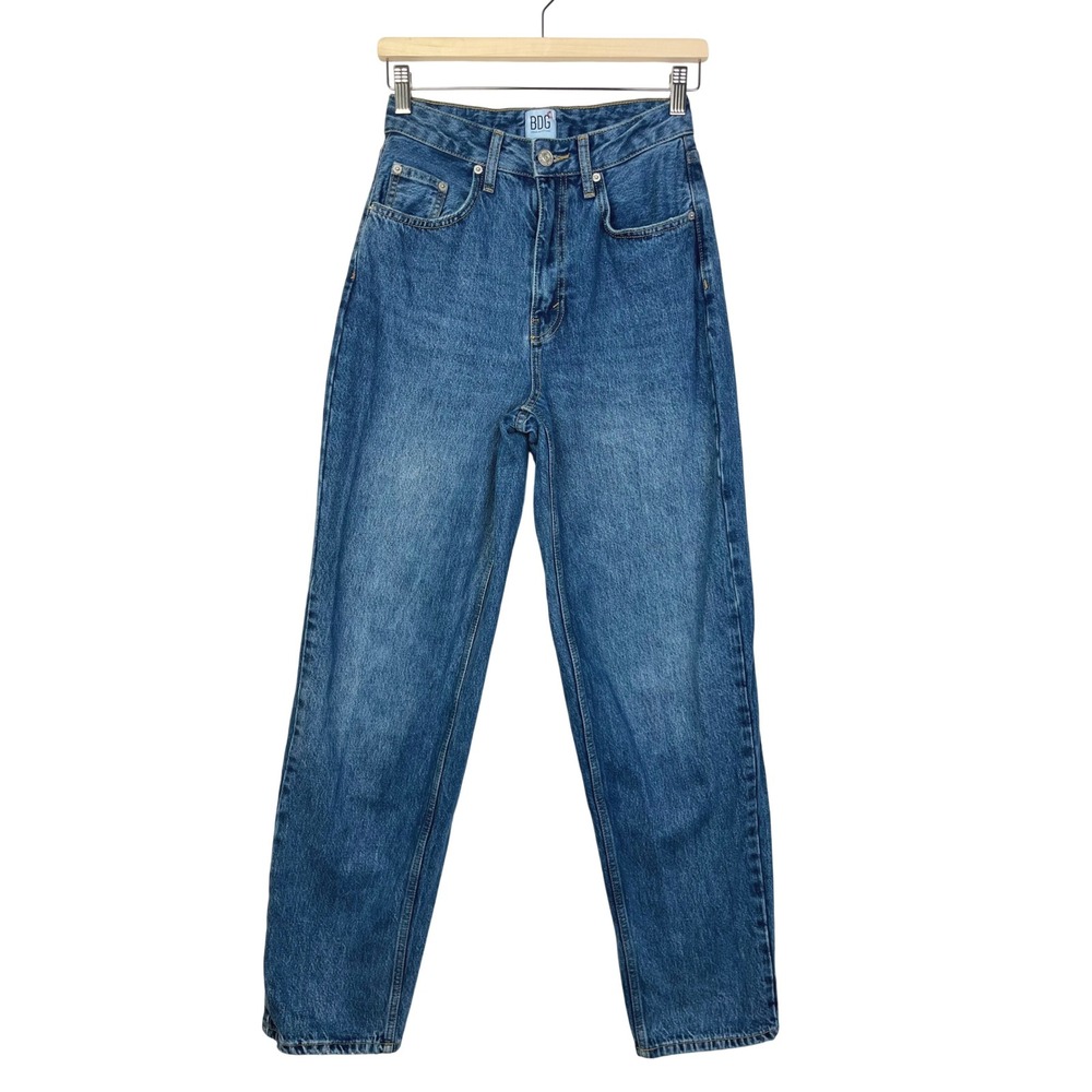 BDG Urban Outfitters High Waisted‎ Mom Jeans Womens Size 26 Relaxed Fit Denim